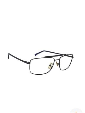 Lacoste L133S Eyeglass Frame Aviator Rectangular Blue Men